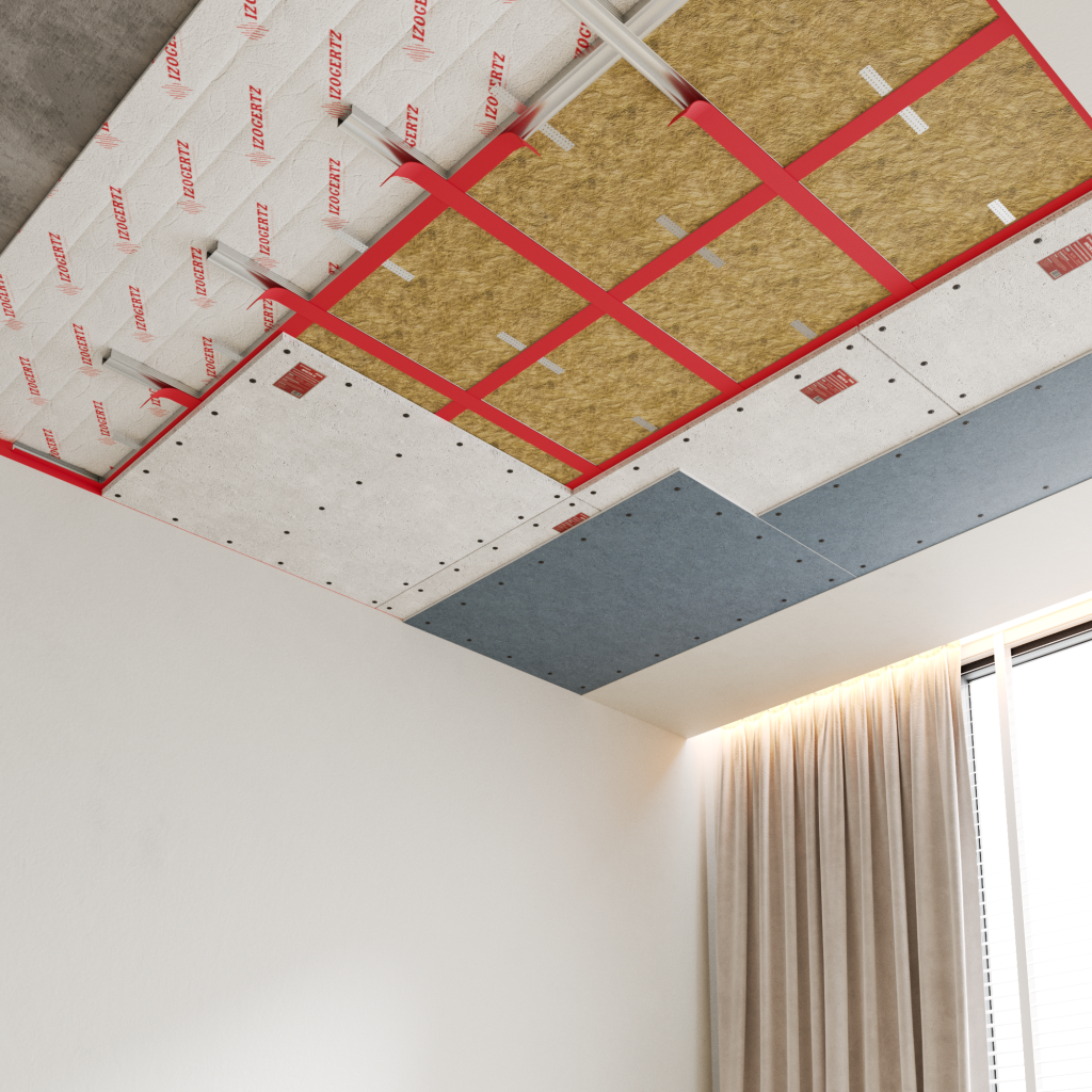 купить Звукоизолирующая панель Izogertz Element SoundMax с комплектом крепежа 0,72 м2. в Москве